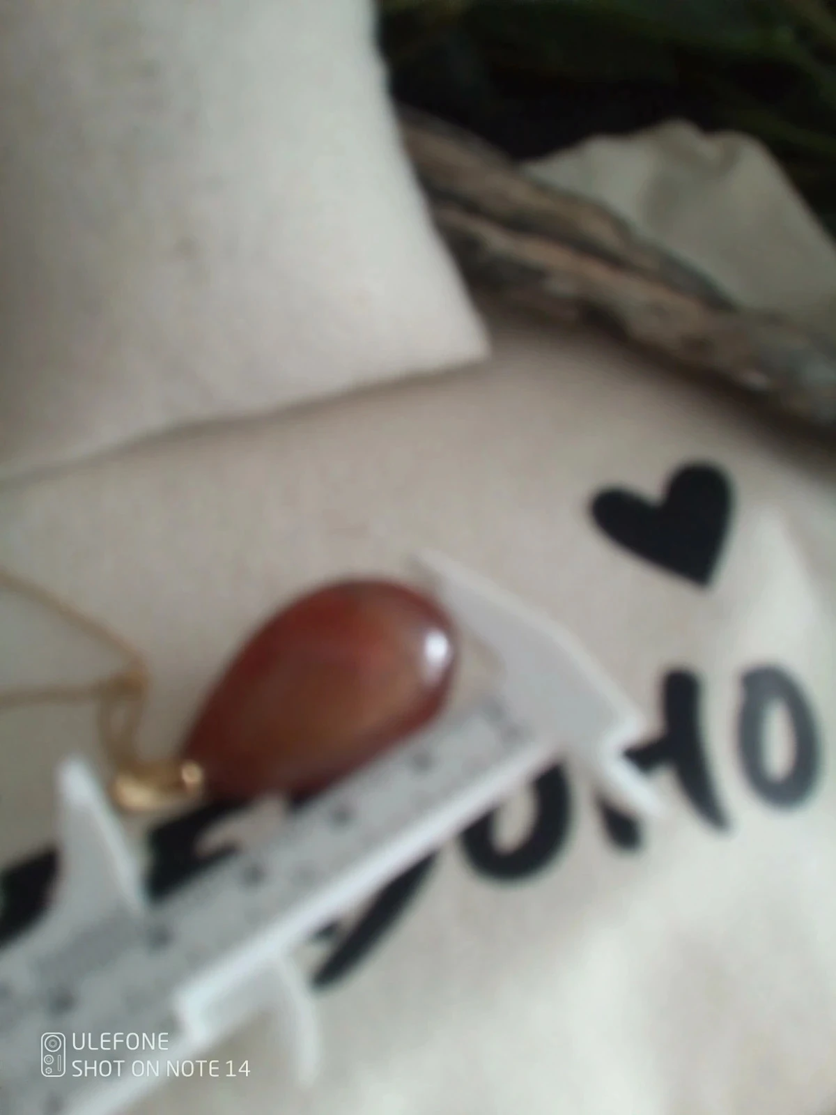 Collier cornaline pierre naturelle avec étoile zirconée – photo 4